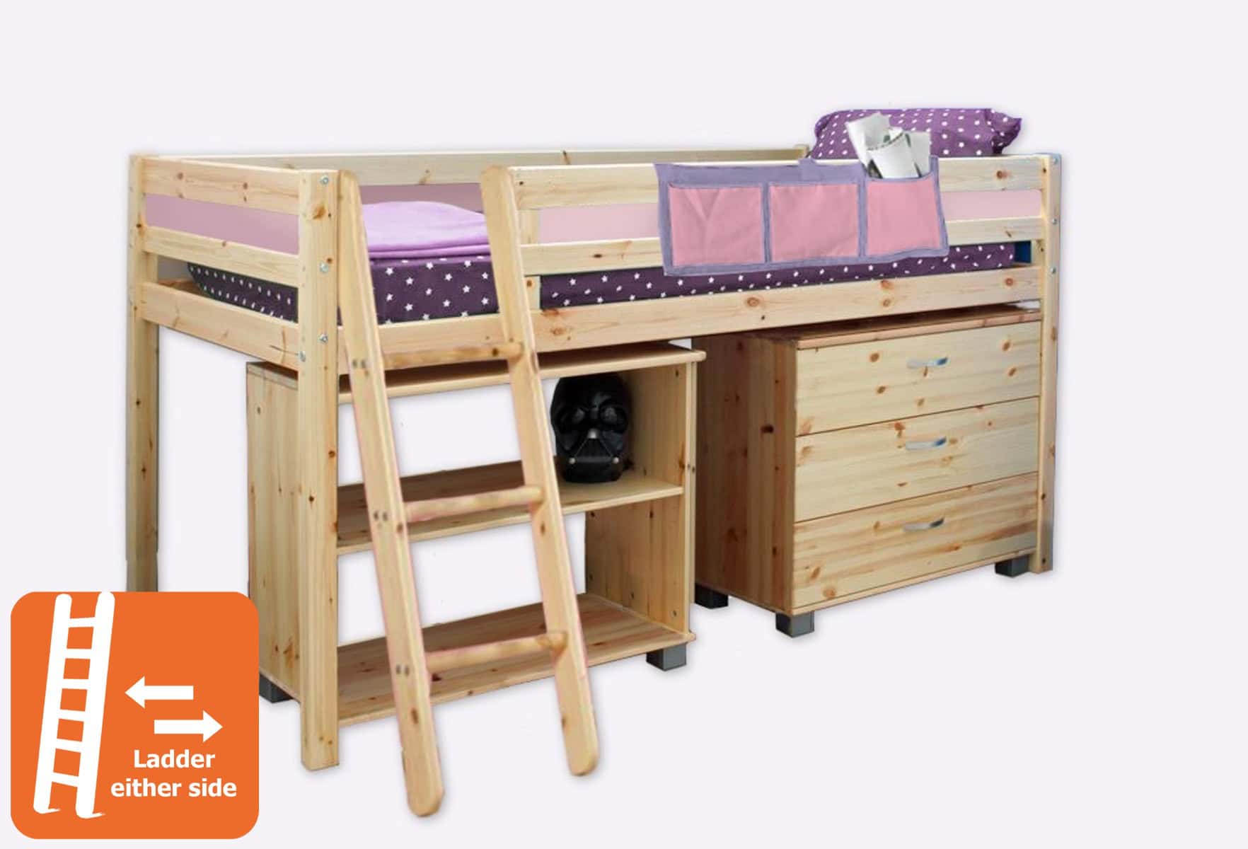 Trendy Judi Midleeper - Natural & Pink | Buy Online | Beds.ie