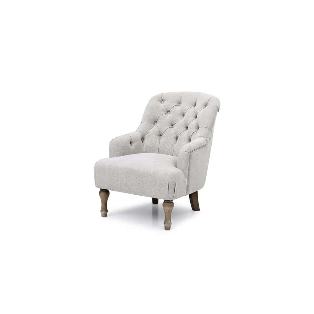 Bianca Armchair - Cream Linen - Image 2