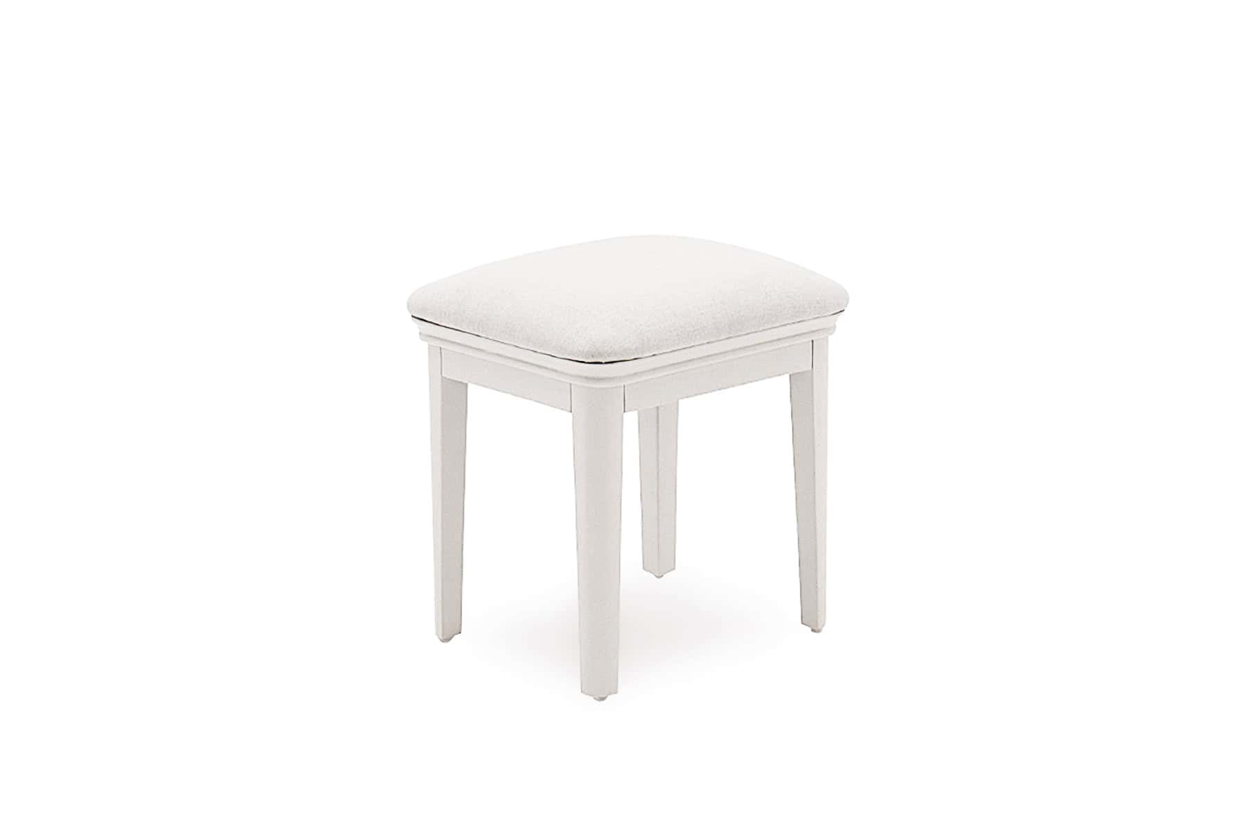 Mabel Dressing Stool - Bone | Buy Online | Beds.ie