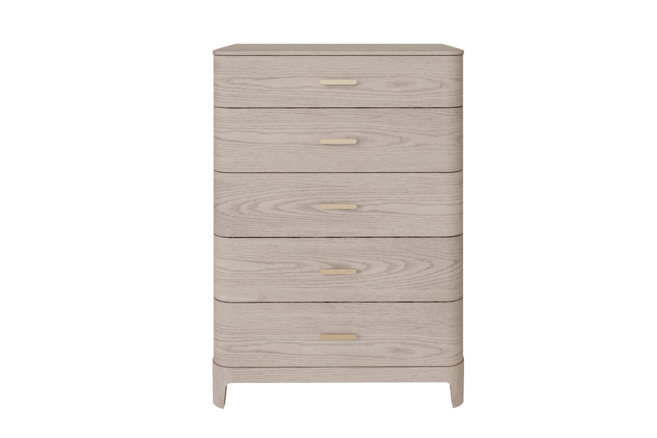 Zahra 5 Drawer Dresser - Parisian Cream - Image 2
