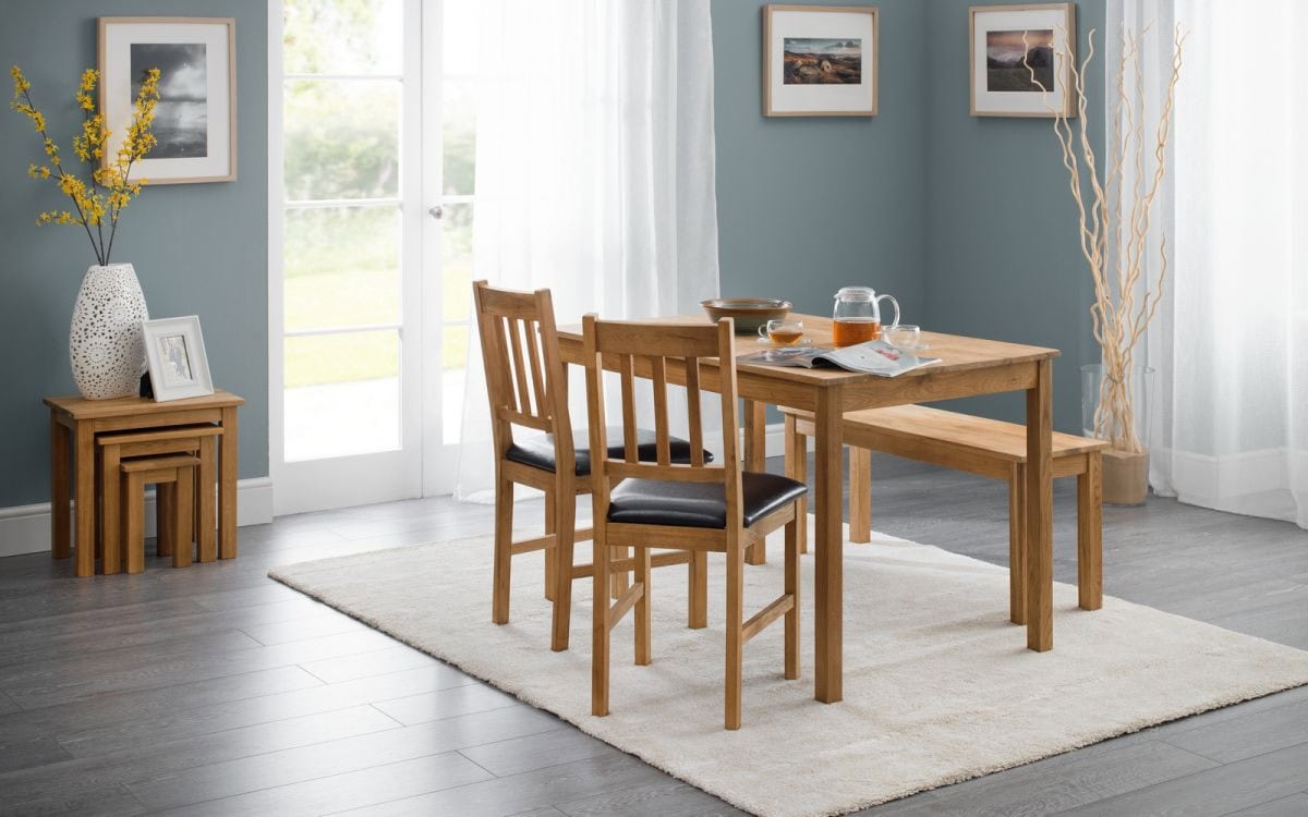Essen Rectangular Dining Table - Oak - Image 3
