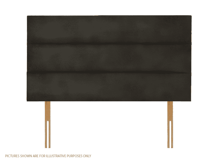 Apollo 2ft6 Plymouth Headboard - Velvet Dark Grey | Buy Online | Beds.ie