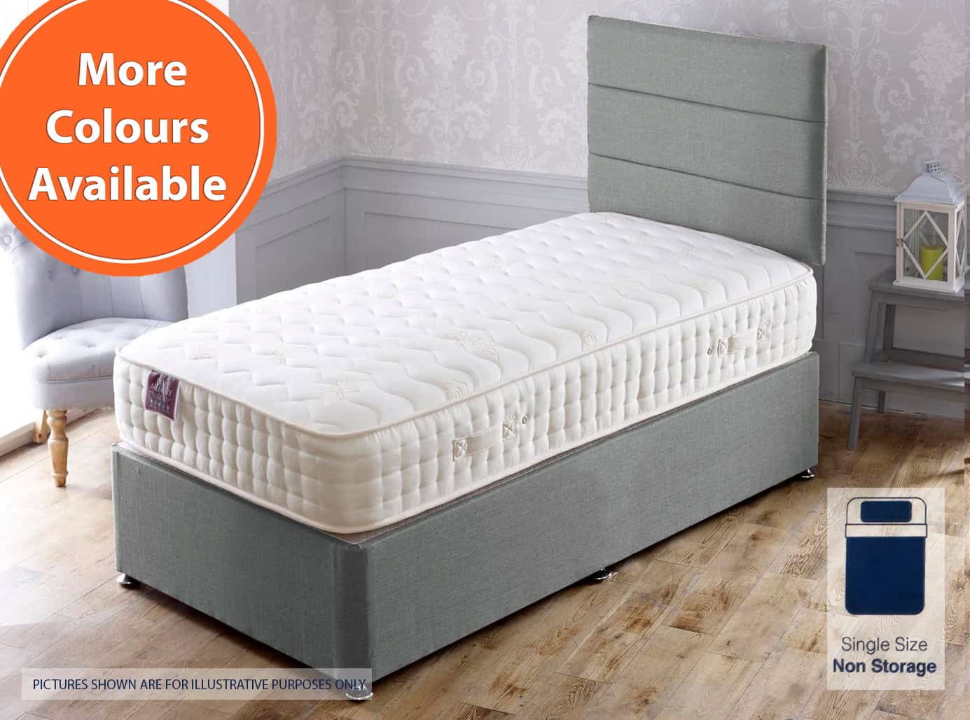 Apollo 2ft6 Dual Memory Bed | Buy Online | Beds.ie