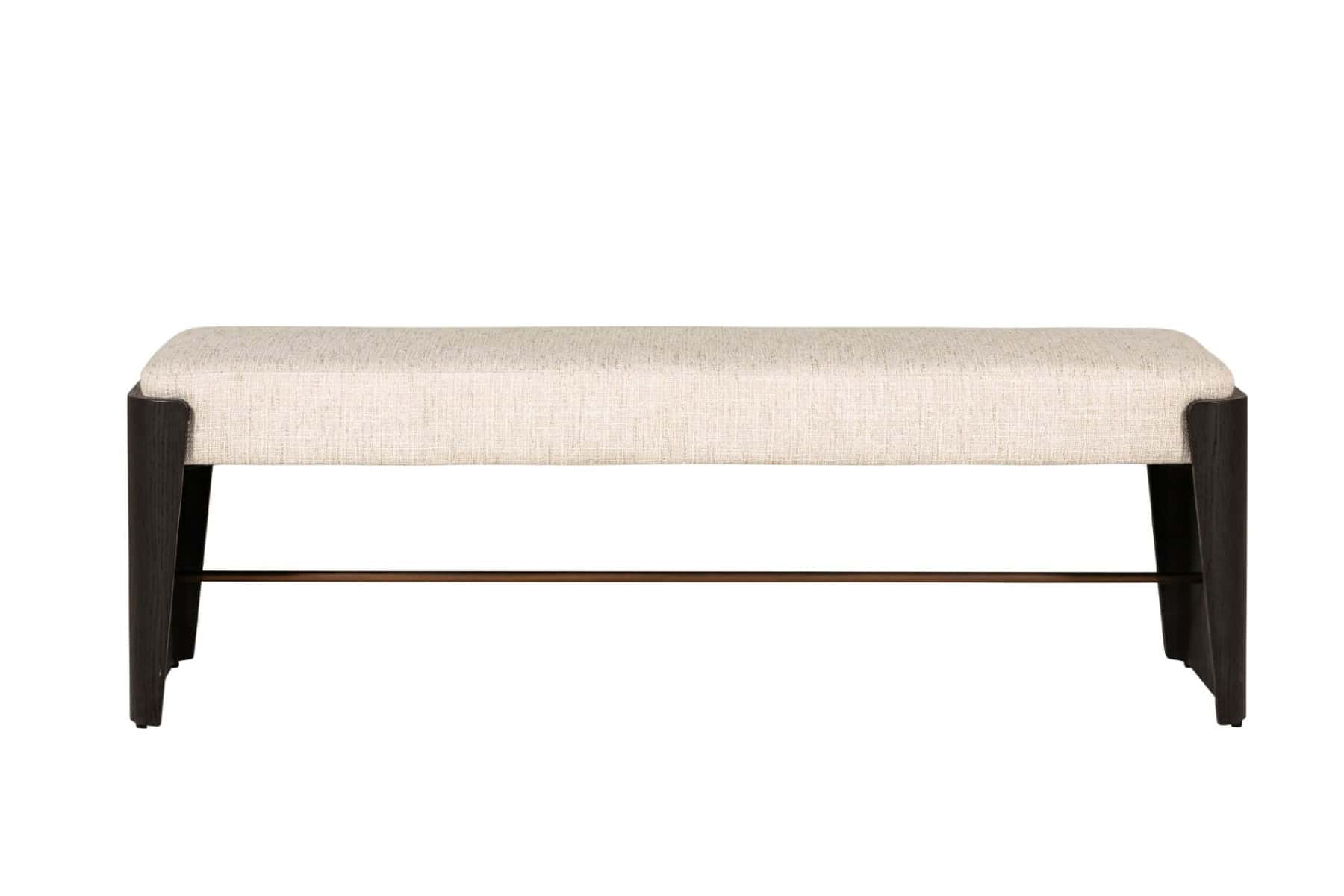 Rhodes End of Bed Bench - Ebony - Image 2