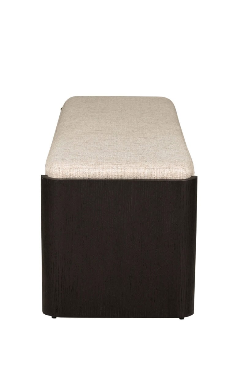 Rhodes End of Bed Bench - Ebony - Image 3