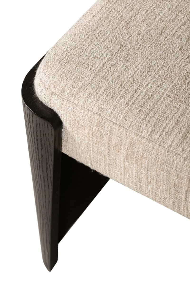 Rhodes End of Bed Bench - Ebony - Image 5