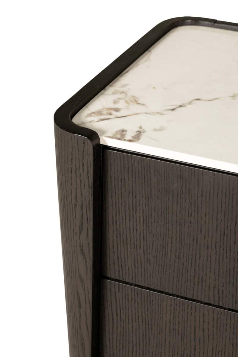 Rhodes 6 Drawer Chest of Drawers - Ebony - Image 3
