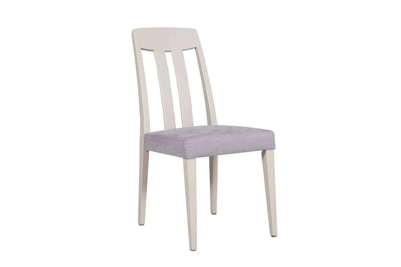 Marlow Dining Chair (Slat Back) - Cashmere Grey | Buy Online | Beds.ie