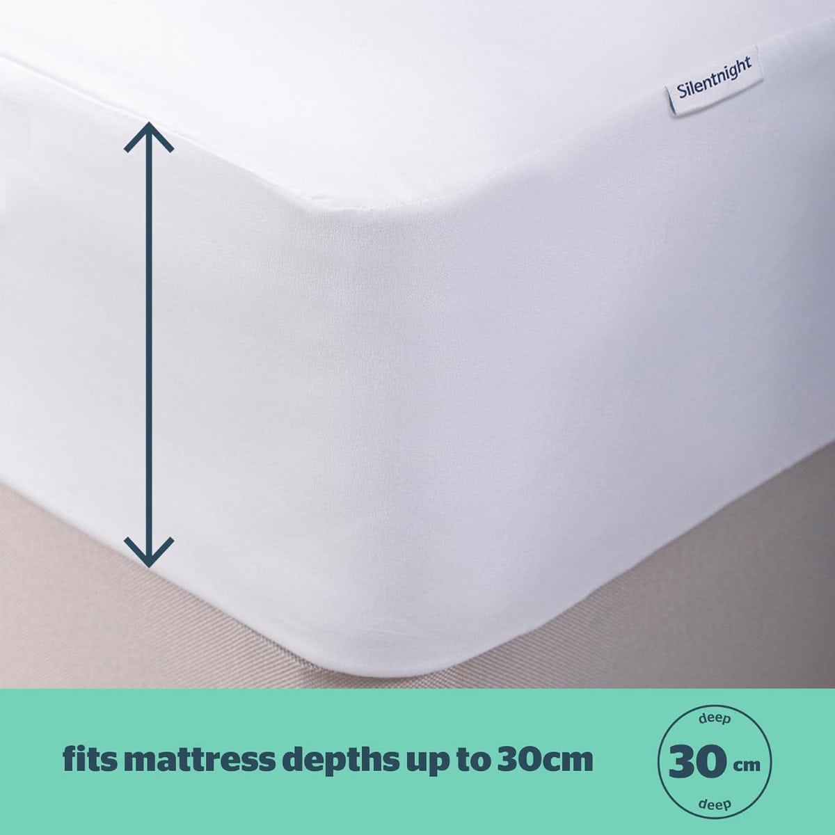 Silentnight Waterproof Mattress Protector - 5ft King Size - Image 5