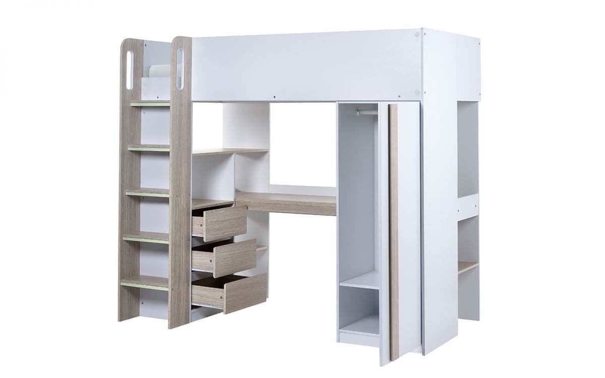 Ocelot Highsleeper - Pale Wood & White - Image 8
