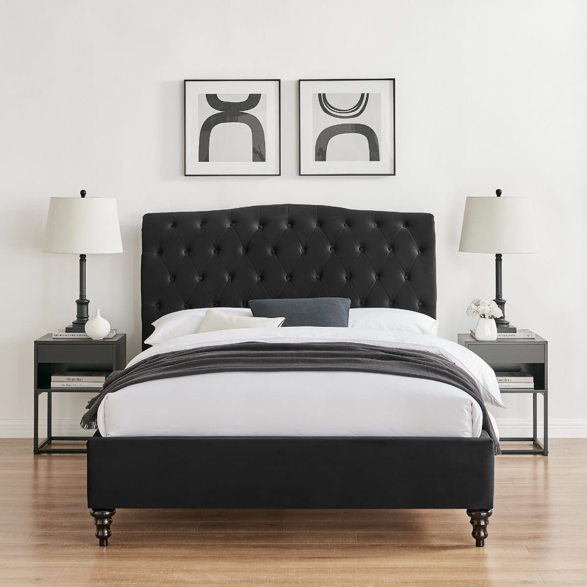 Limelight Rosa 6ft Bedframe - Black - Image 2