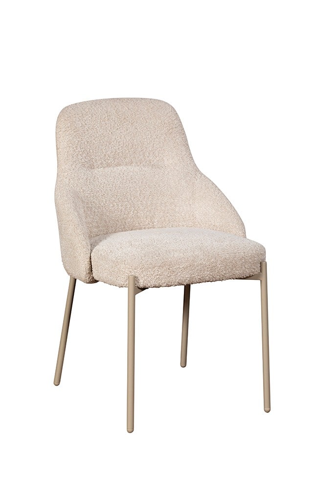 Quinn Dining Chair (Pair) - Beige | Buy Online | Beds.ie