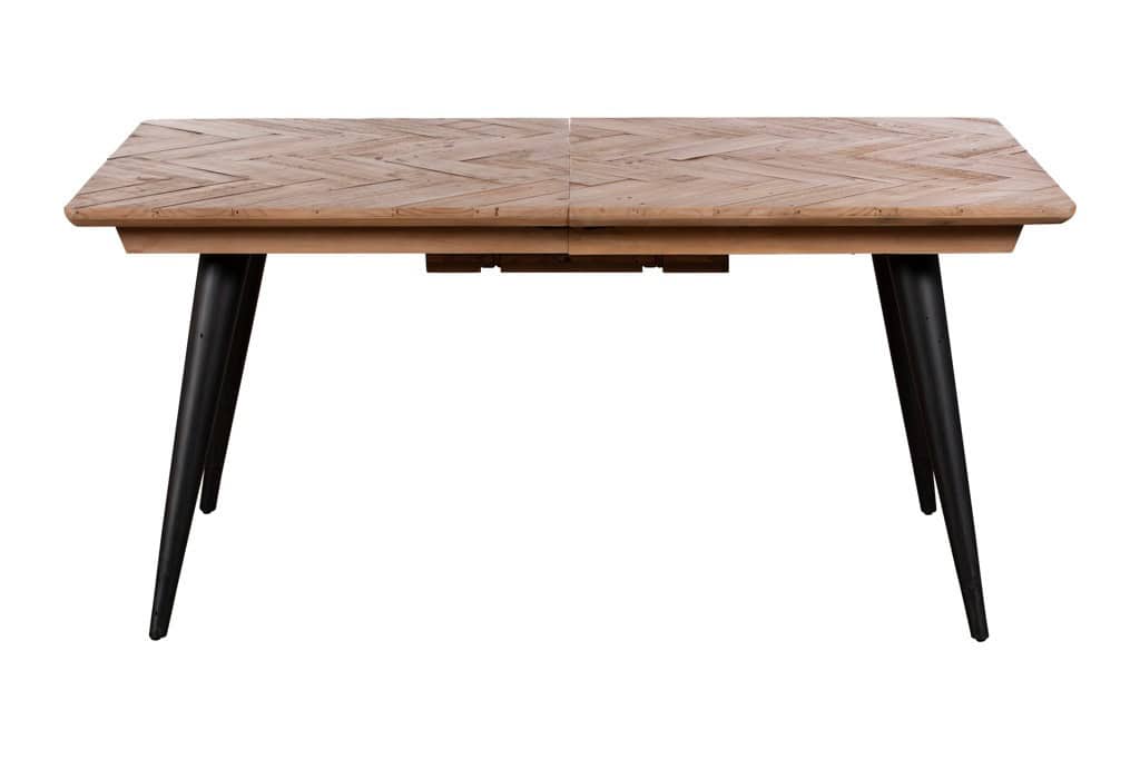 Baker Furniture Franklin Extending Dining Table (160-210cm) - Chevron - Image 2