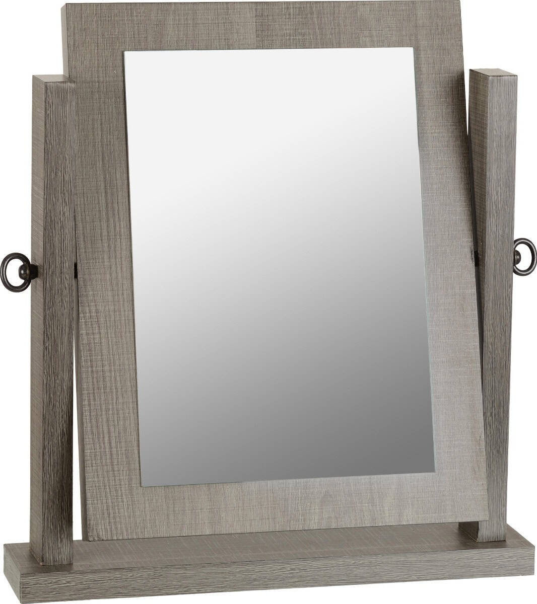 Lisbon Dressing Table Mirror - Black Wood Grain | Buy Online | Beds.ie
