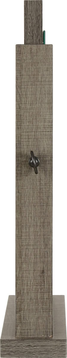 Lisbon Dressing Table Mirror - Black Wood Grain - Image 3