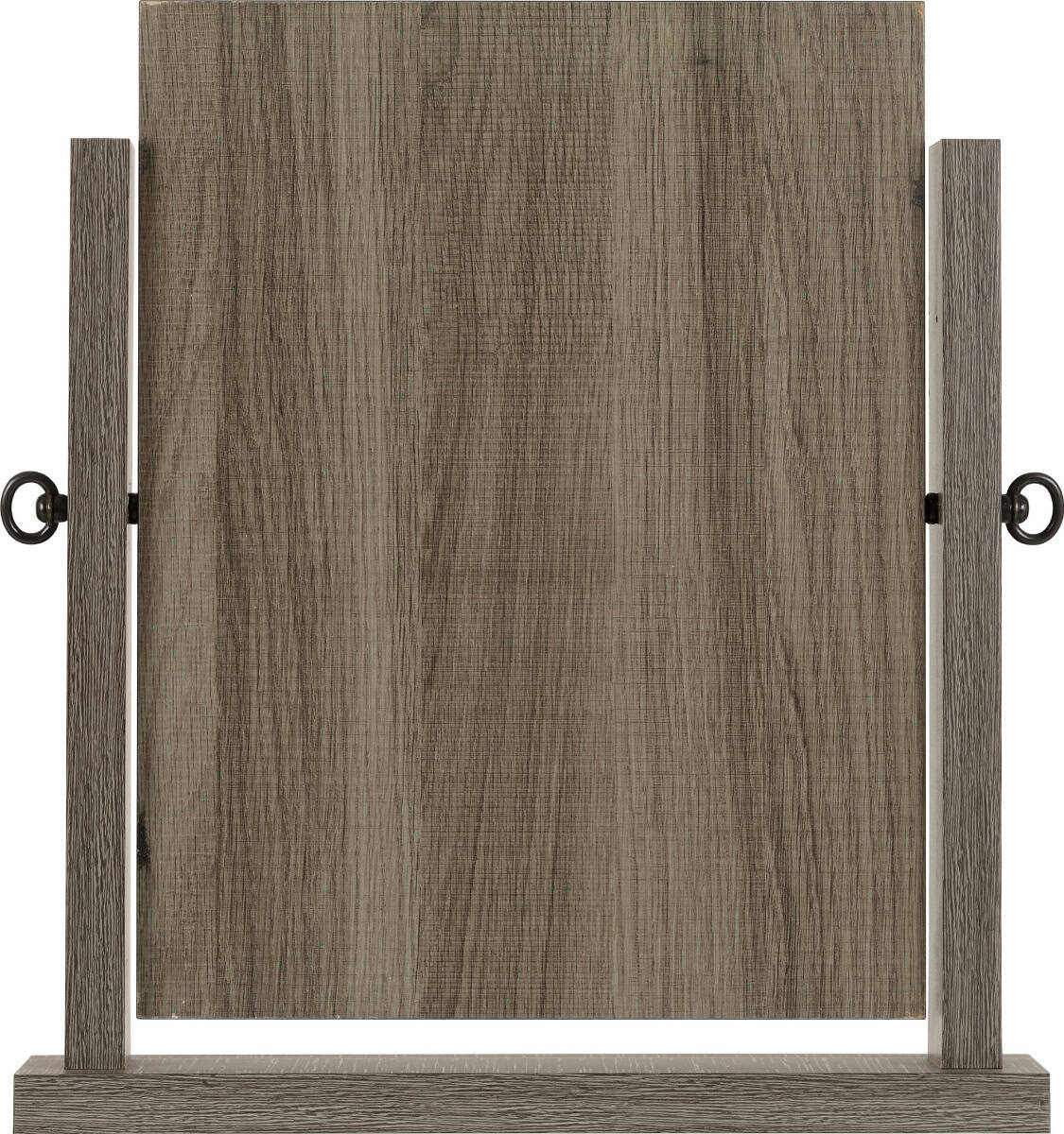 Lisbon Dressing Table Mirror - Black Wood Grain - Image 4