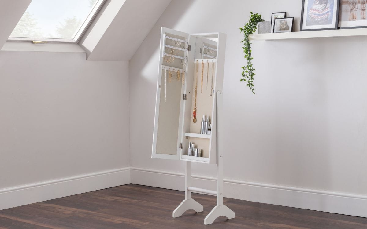 Minnie Jewellery Mirror - White - Image 2