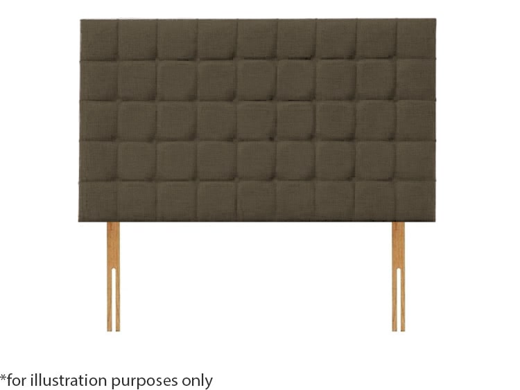Apollo 2ft6 Boston Headboard - Azzure Hessian | Buy Online | Beds.ie