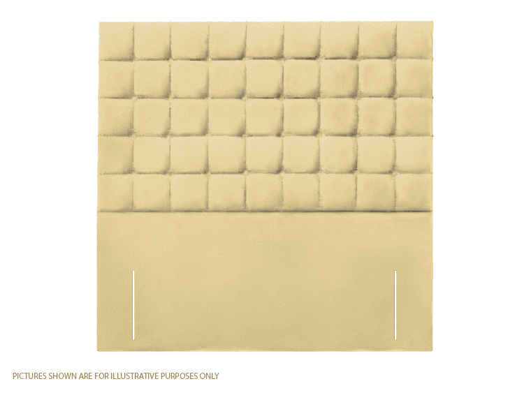 Apollo 2ft6 Prague Headboard - Velvet Cream | Buy Online | Beds.ie