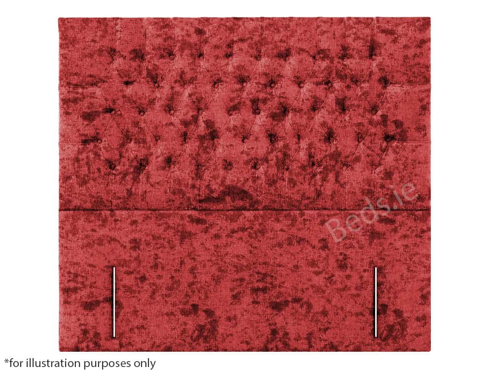 Apollo 2ft6 New York Headboard - Glitz Red | Buy Online | Beds.ie