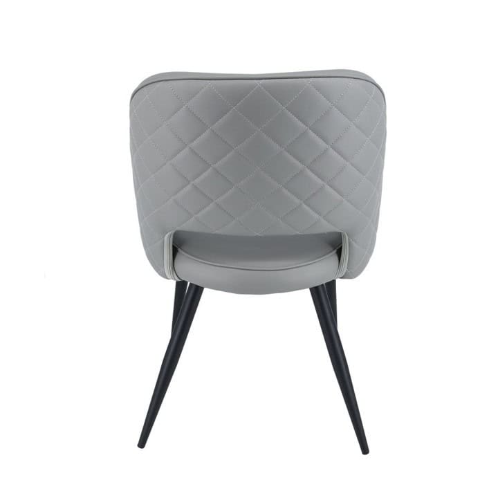 Sutton Chair - Grey Faux Leather (Set of 2) - Image 3