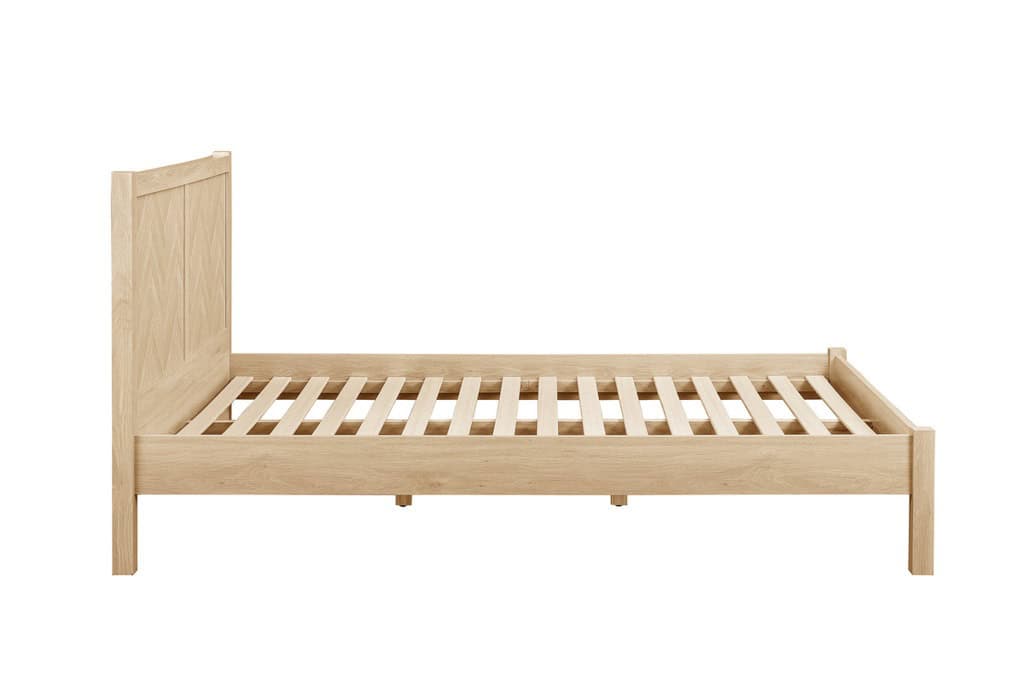 Herringford 5ft Bedframe - Oak - Image 8