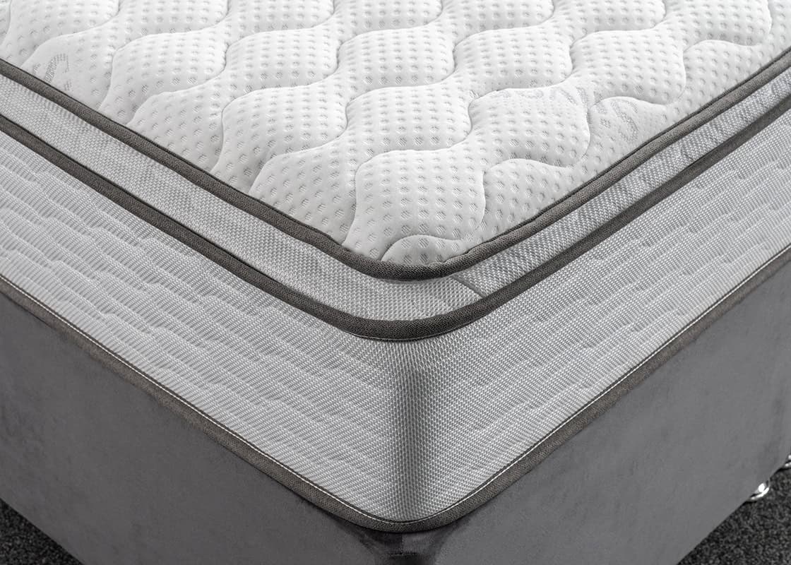 5ft Maddox Silver 1000 Side Opening Ottoman Bed - Image 4