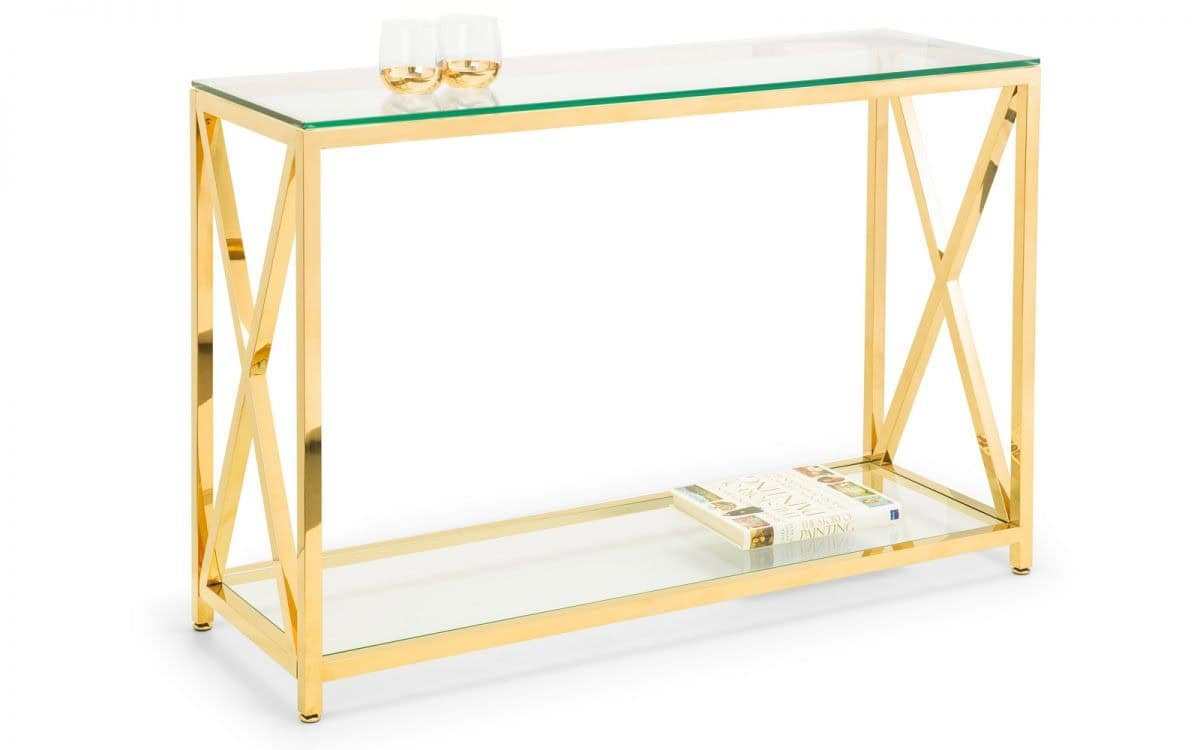 Boca Console Table - Gold - Image 3