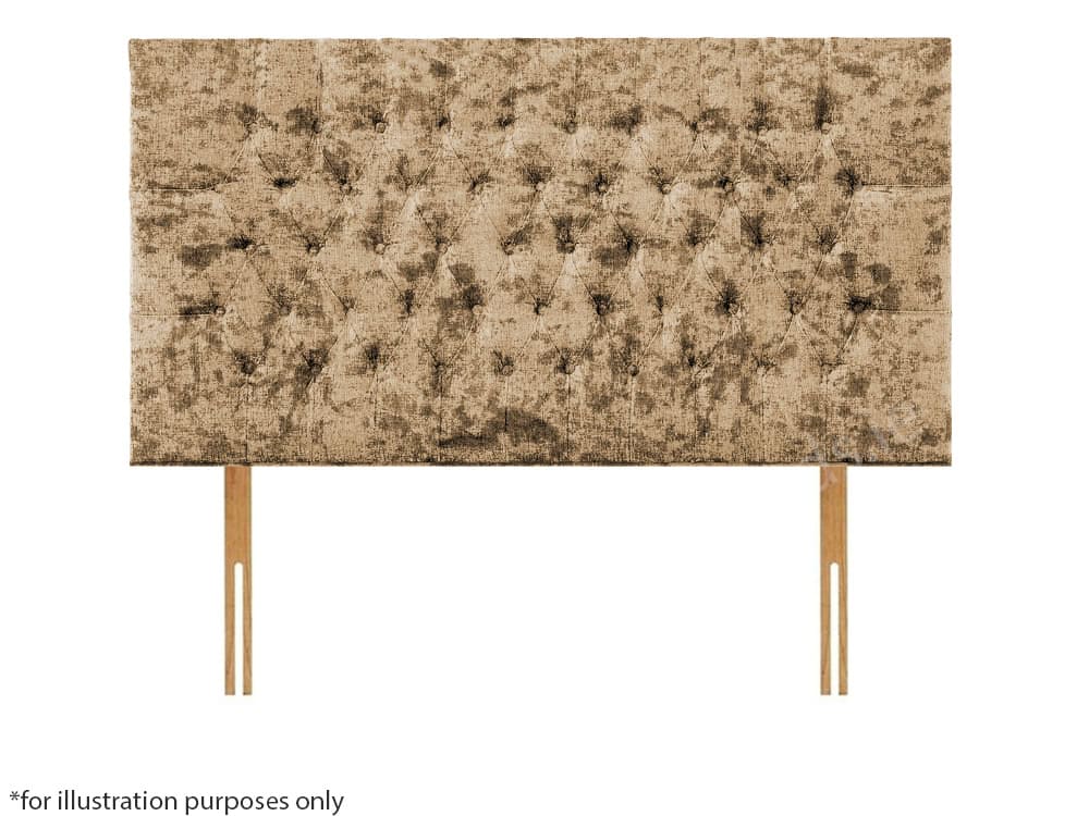 Apollo 2ft6 Lincoln Headboard - Glitz Sahara | Buy Online | Beds.ie