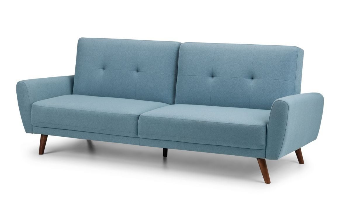 Reagan Sofa Bed - Blue Linen - Image 3
