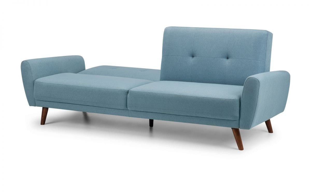 Reagan Sofa Bed - Blue Linen - Image 4