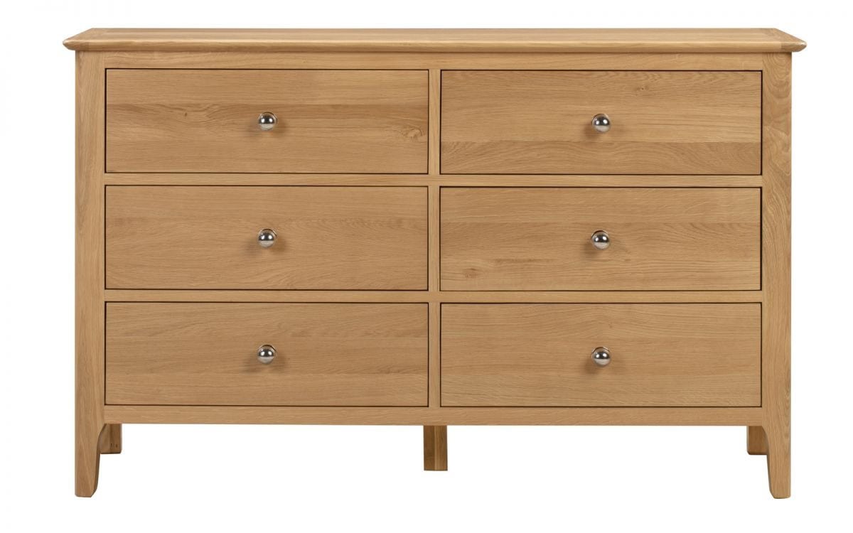 Alderbury 6 Drawer Wide Chest - Image 3