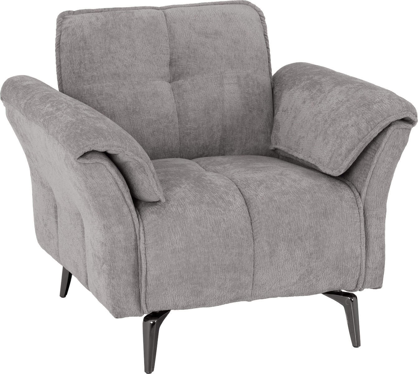 Amalfi One Seater Sofa - Grey - Image 2