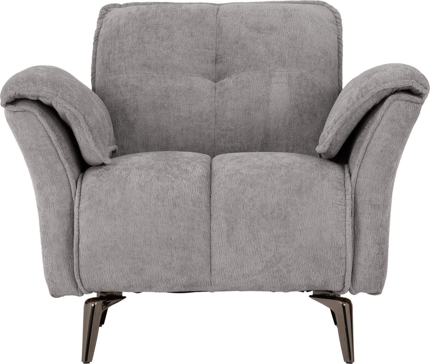 Amalfi One Seater Sofa - Grey - Image 5