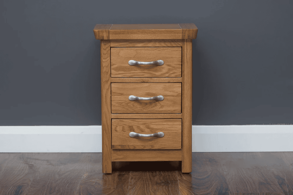Honey B Manhattan Bedside Locker - Oak | Buy Online | Beds.ie