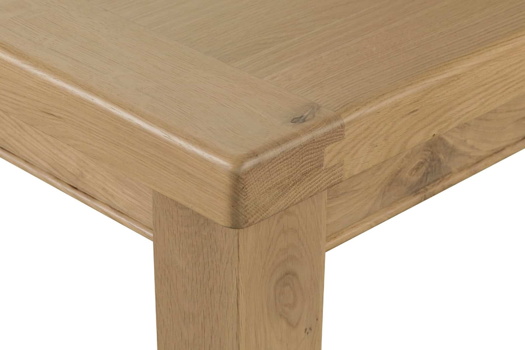 Delaney Extending Dining Table (180/246) - Oak - Image 8