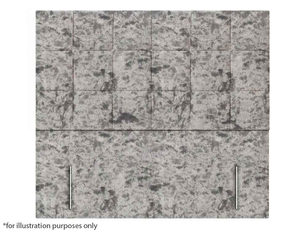 Apollo 3ft Venice Headboard - Glitz Grey | Buy Online | Beds.ie