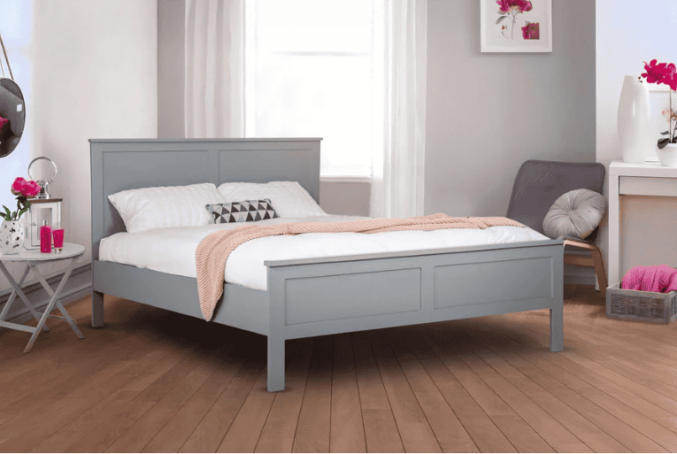 Vogue Sandringham 5ft Bedframe - Grey - Image 2