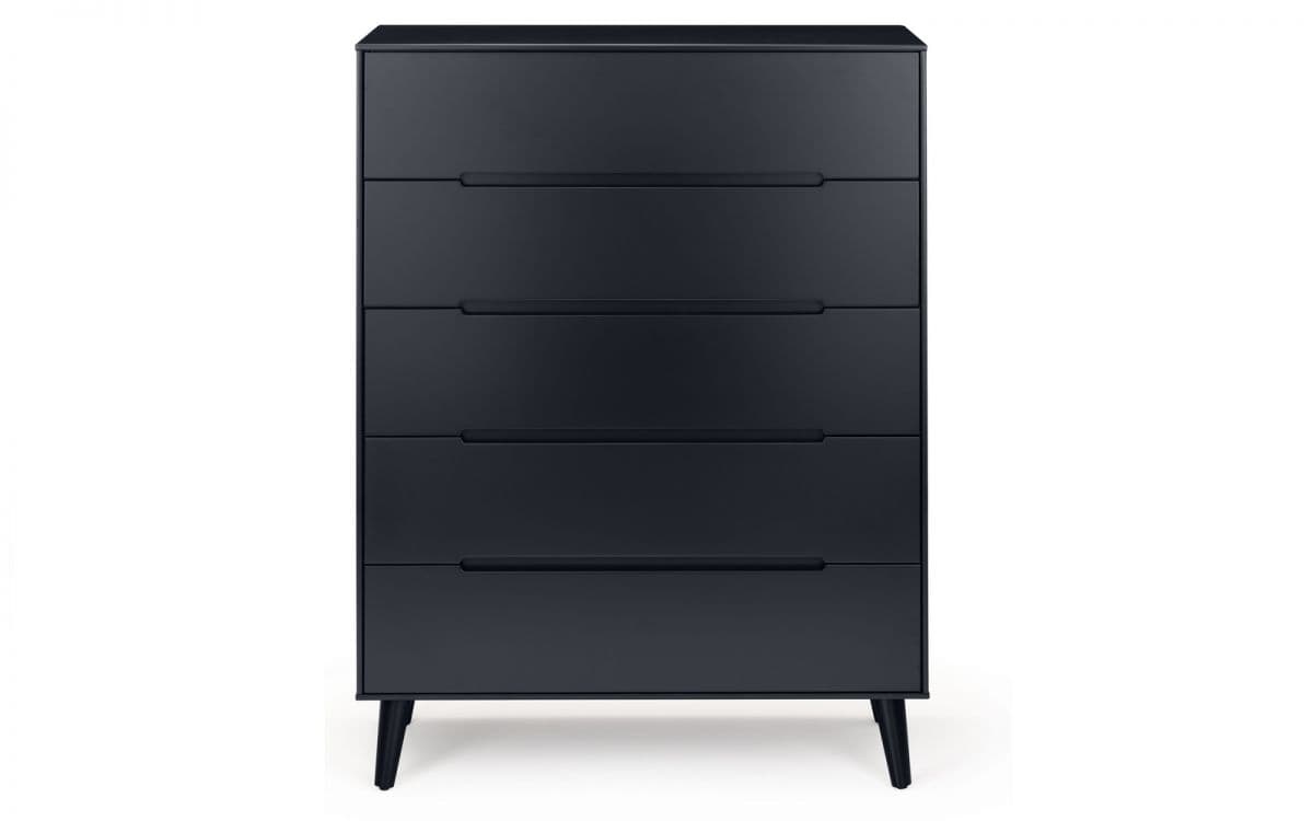 Trent 5 Drawer Chest - Anthracite - Image 3