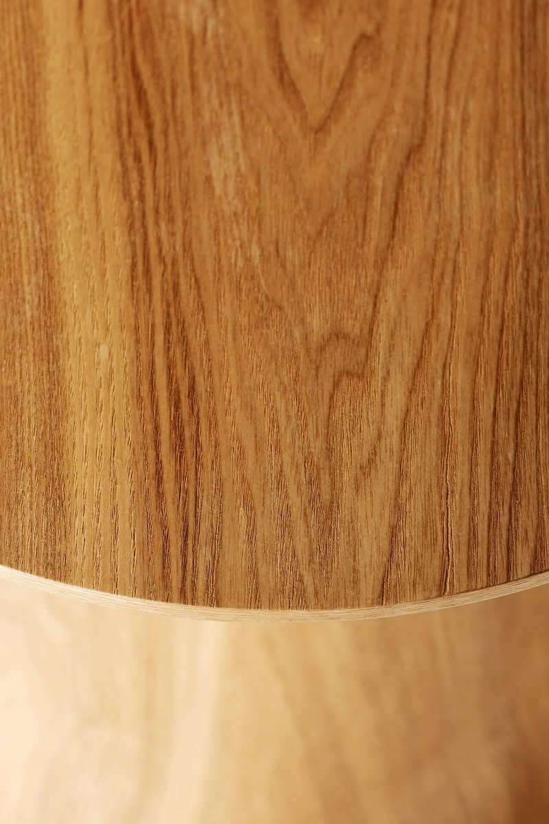 Hailey Round Lamp Table - Brown - Image 2