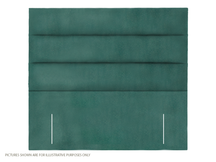 Apollo 5ft Paris Headboard - Velvet Turquoise | Buy Online | Beds.ie