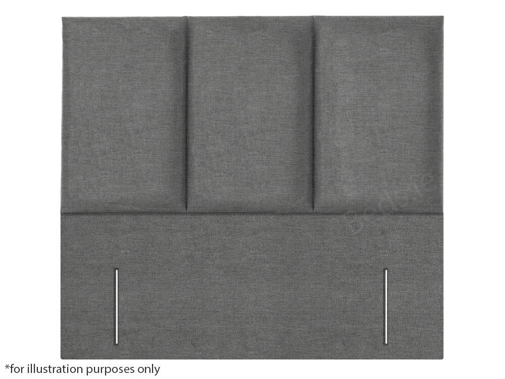 Apollo 6ft Monaco Headboard - Azzure Grey | Buy Online | Beds.ie
