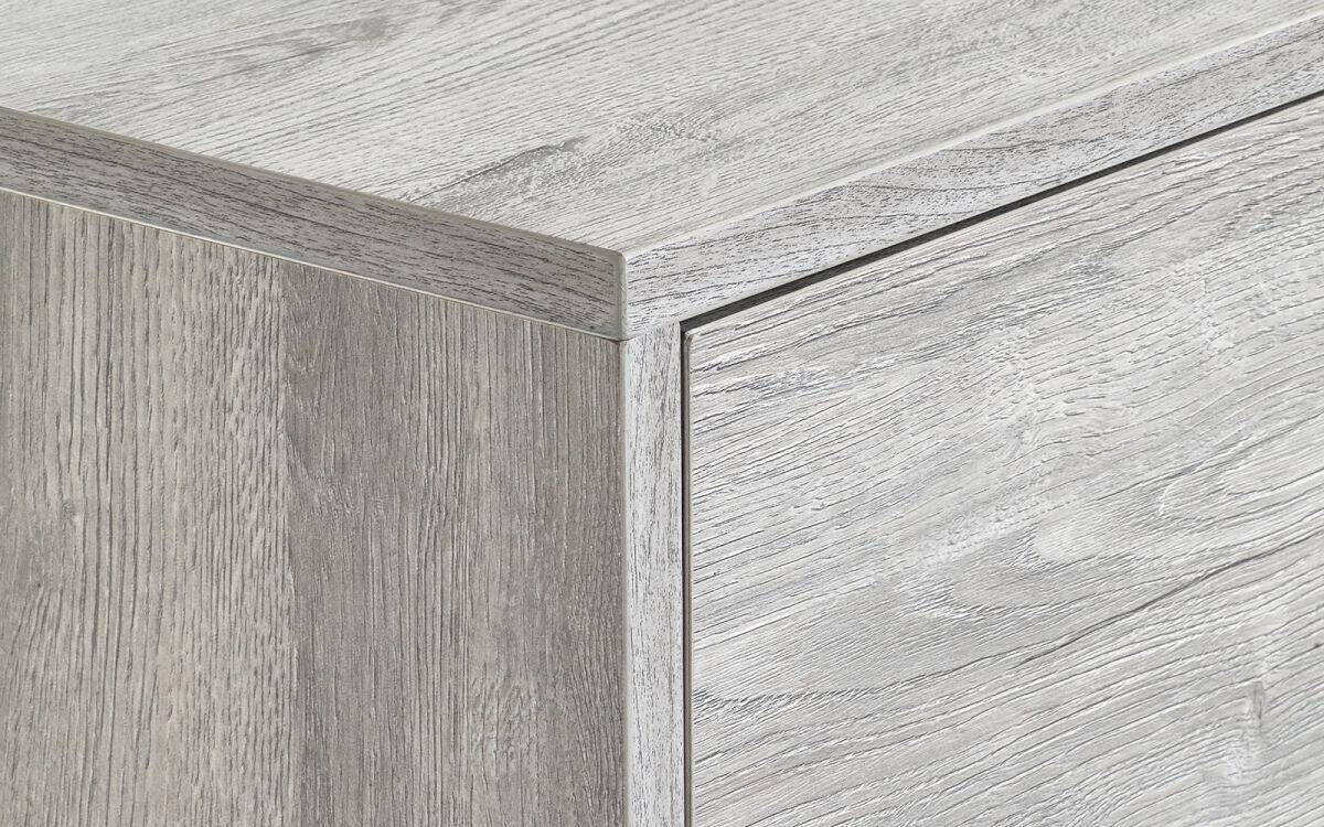 Batu 4 Drawer Chest - Grey Oak - Image 5