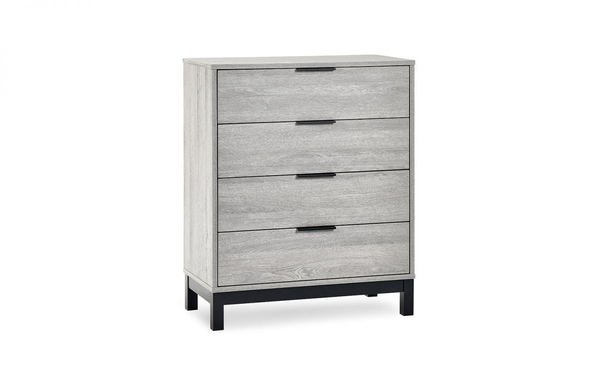 Batu 4 Drawer Chest - Grey Oak - Image 6