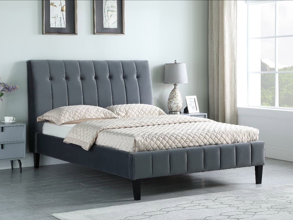 Antiqua 3ft Bedframe - Stone Grey | Buy Online | Beds.ie