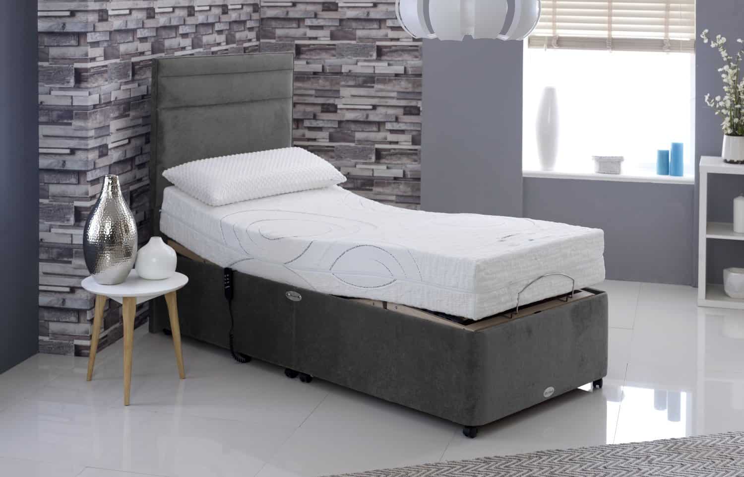 Healthbeds 4ft Memoryflex-Matic Adjustable 2 Drawer Bed | Buy Online | Beds.ie