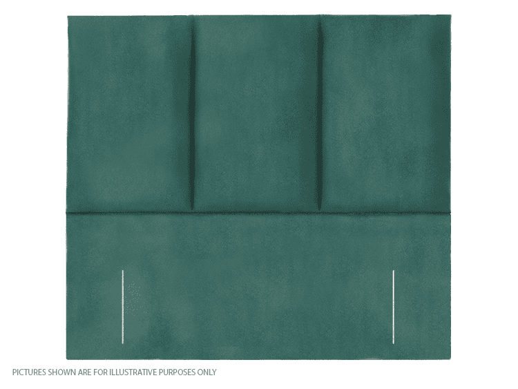 Apollo 3ft6 Monaco Headboard - Velvet Turquoise | Buy Online | Beds.ie