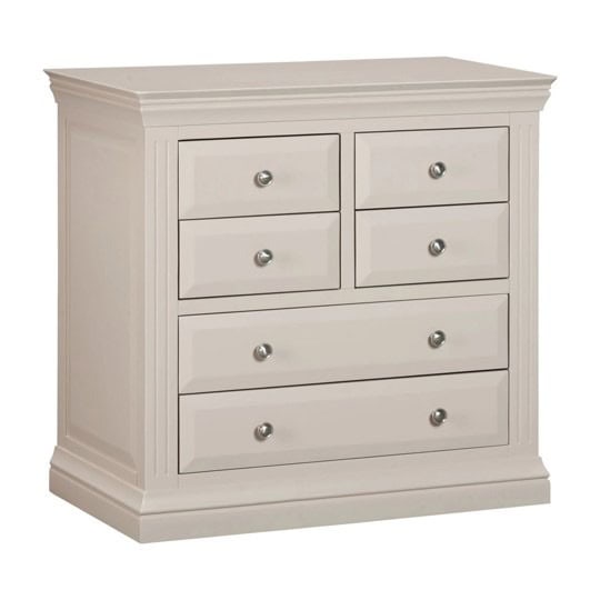 Monaco 4 Over 2 Chest - Off White | Buy Online | Beds.ie