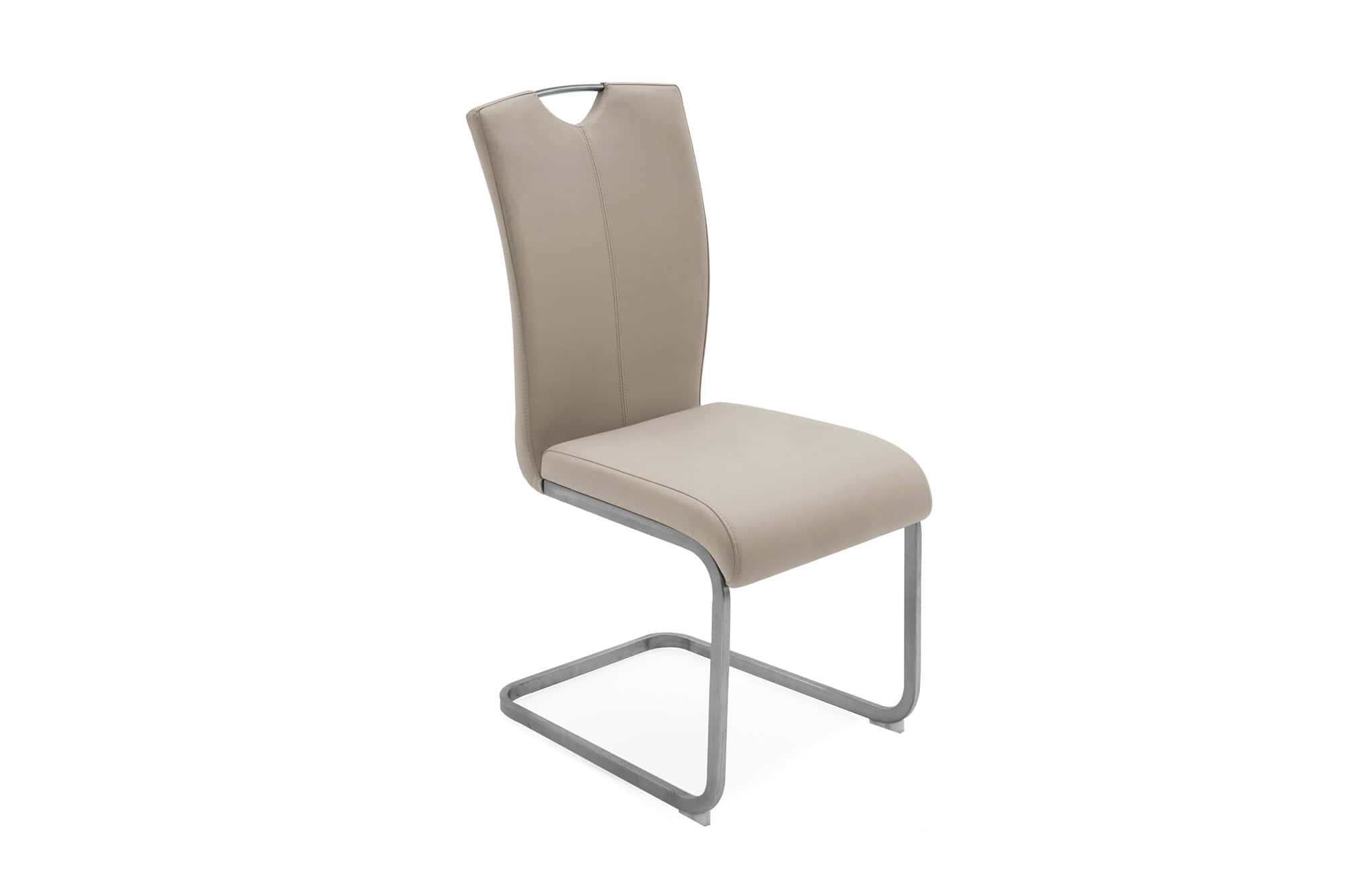 Lazzaro Dining Chair (Pair) - Taupe | Buy Online | Beds.ie