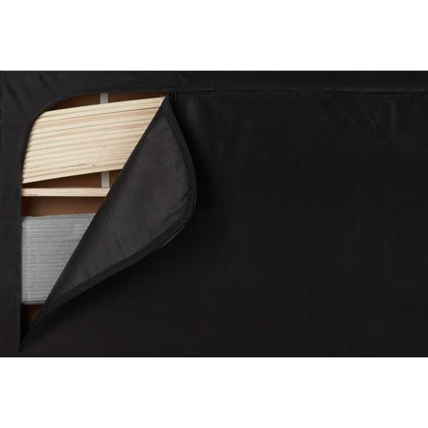 Plaza 4ft6 TV Bed - Grey Fabric - Image 7